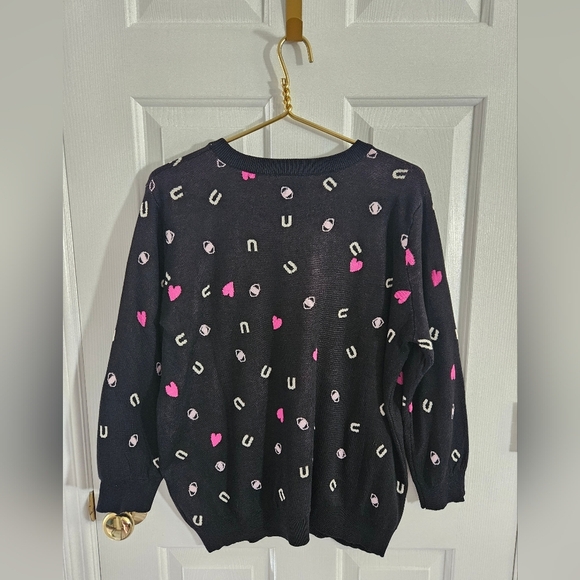 NWOT Modcloth 'I Love You' Sweater - Picture 2 of 7